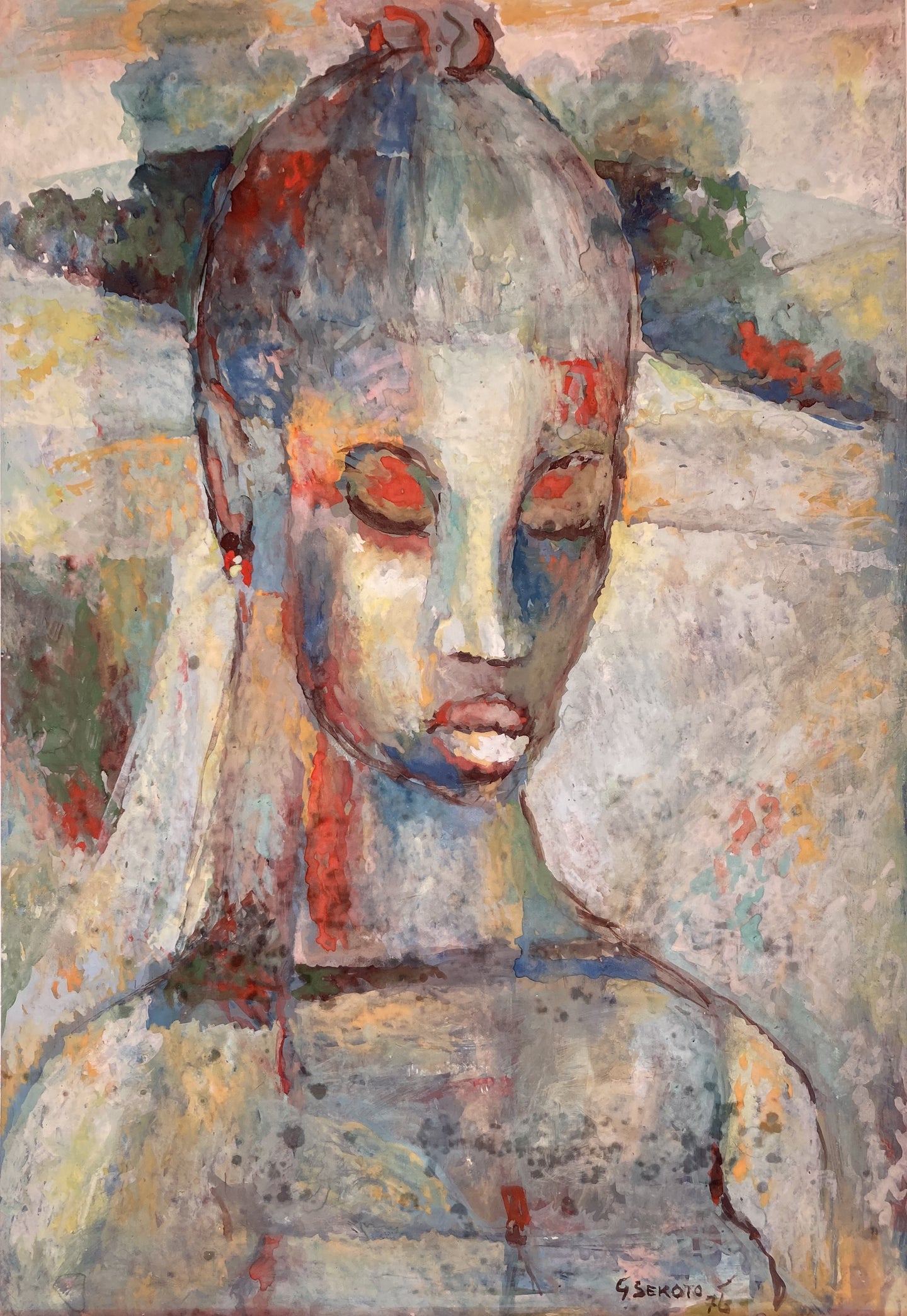 Gerard Sekoto - Portrait