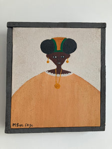 M'bor Faye - Untitled (Portrait of a woman)